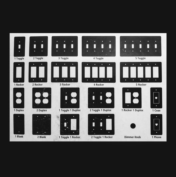 Mackenzie Childs Paper Decoupage in Switch Plates - Picture 8 of 8